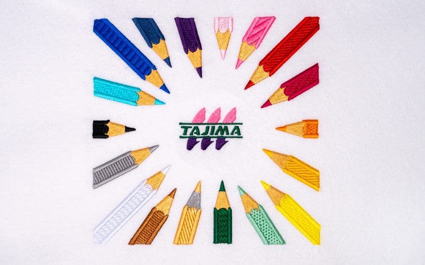 18 Color Models of Tajima TMBR Embroidery Machine​