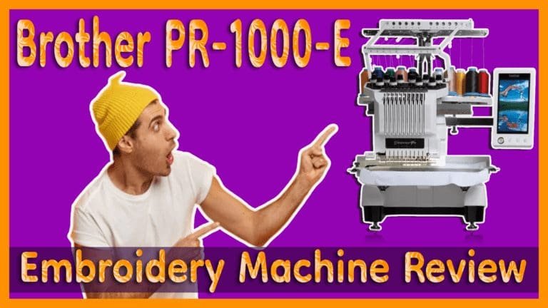 Brother PR1000e Embroidery Machine