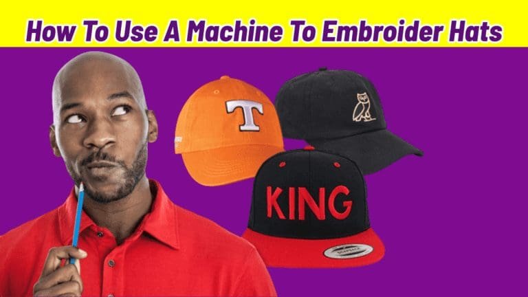 How To Use A Machine To Embroider Hats