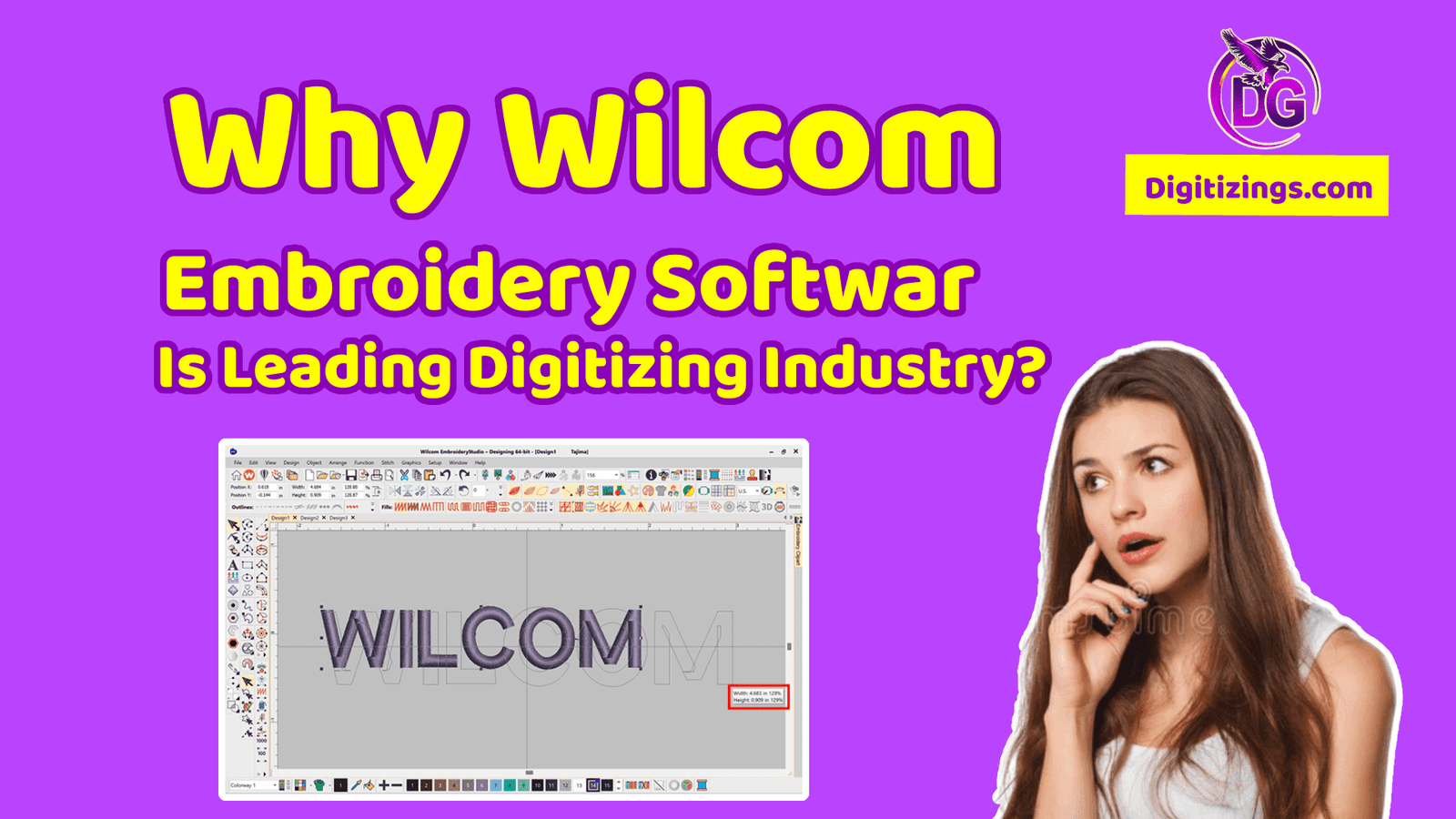 Why Wilcom Embroidery Software Leading Digitizing Industry