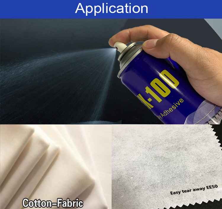 adhesives in machine embroidery