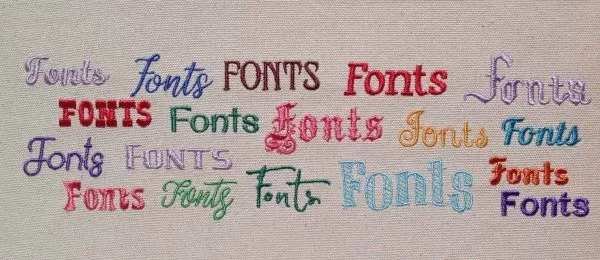 esa embroidery fonts with hatch embroidery software