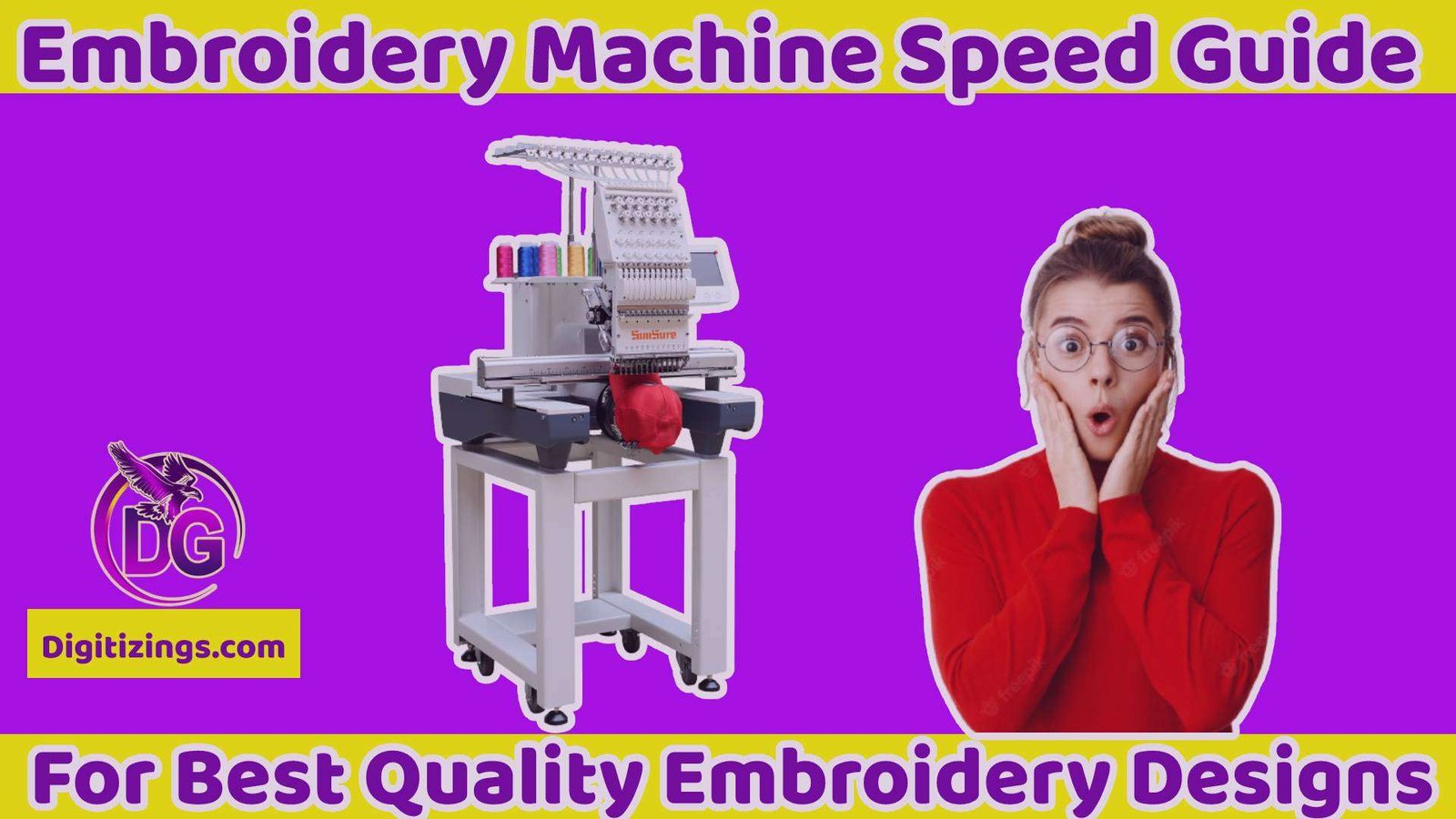 Embroidery Machine Speed Guide For Best Quality Embroidery Designs