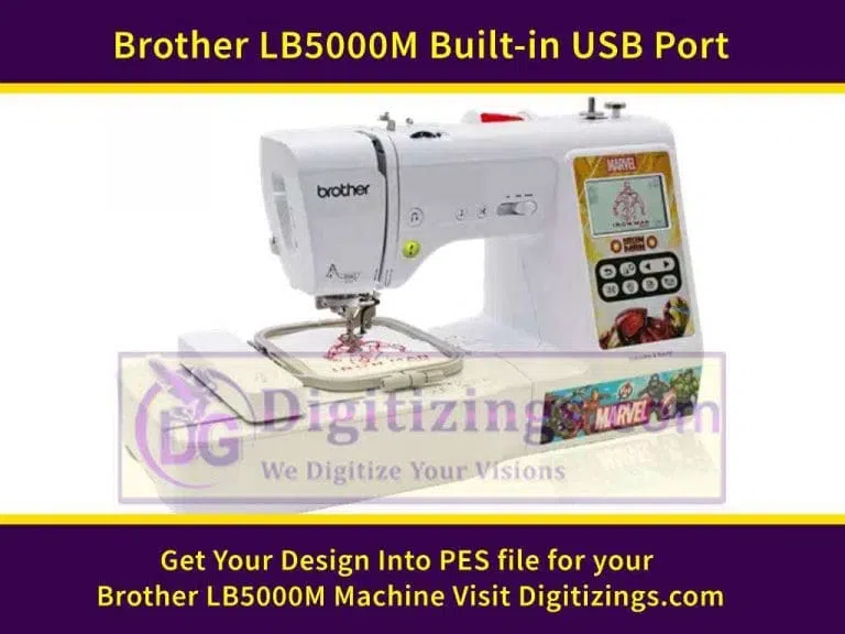 brother lb5000m built-in usb port