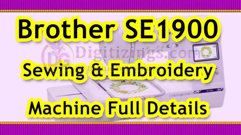 Brother SE1900 Sewing And Embroidery Machine Full Overview