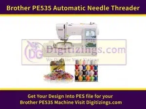 pe535 automatic needle threader