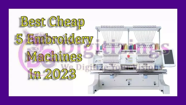 Best Cheap 5 Embroidery Machines