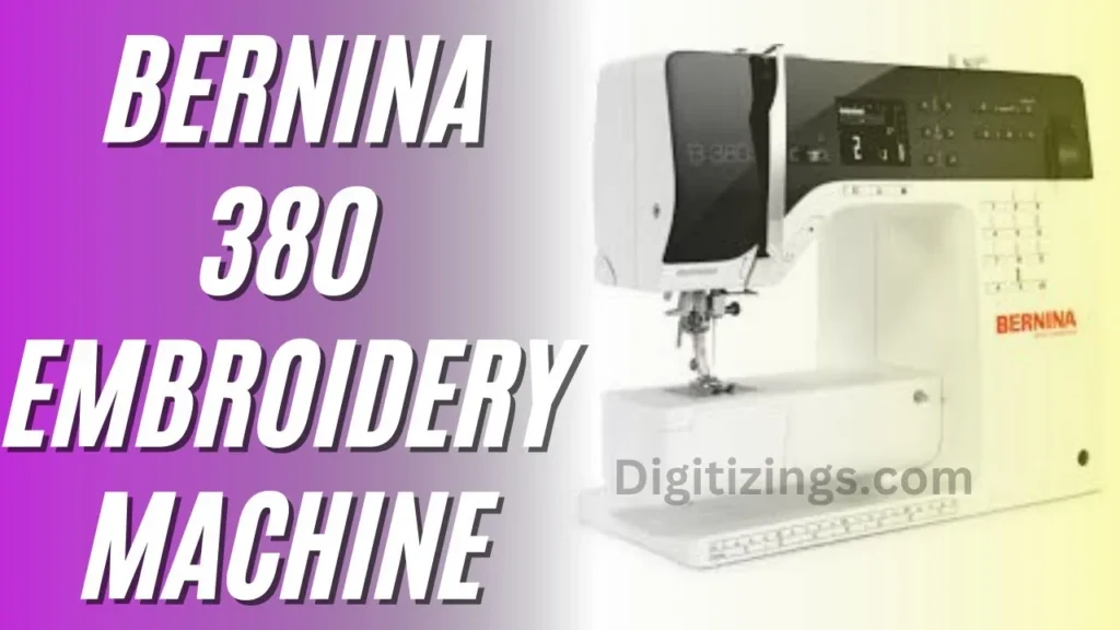 Videos 33 bernina 380 embroidery machine review features & price