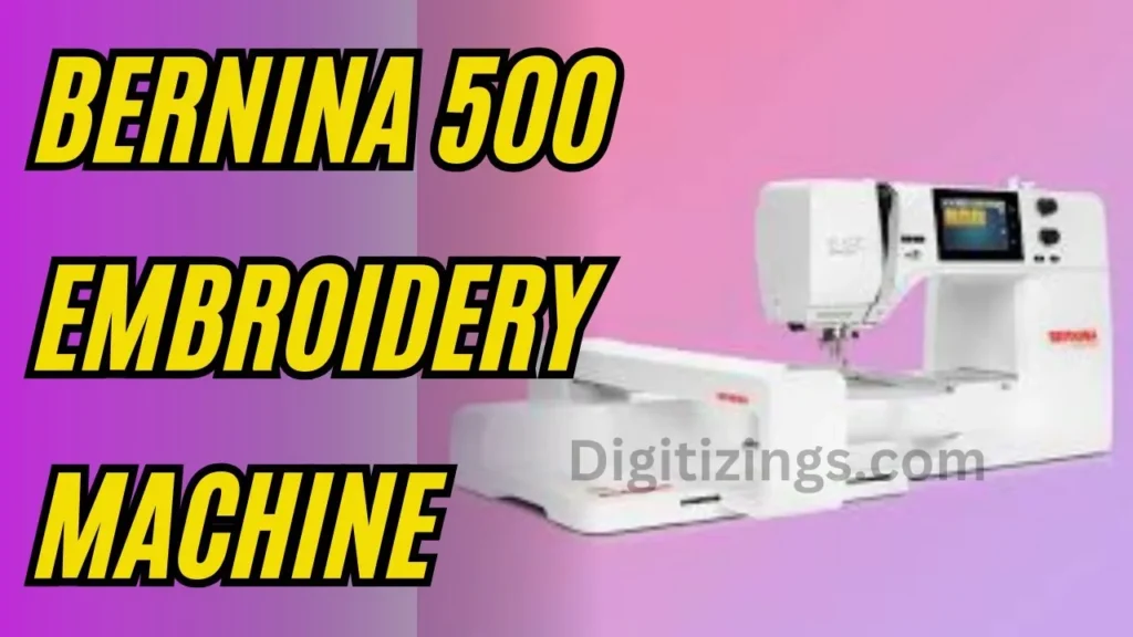 Videos 13 bernina 500 embroidery machine review features & price