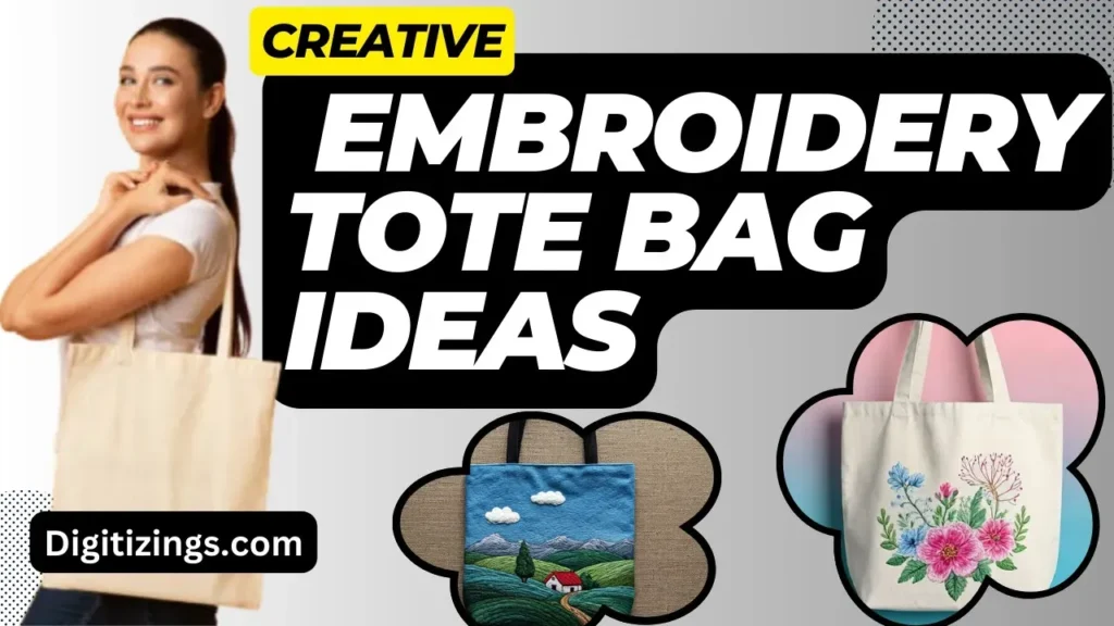 Videos 9 cute & creative embroidery tote bag ideas