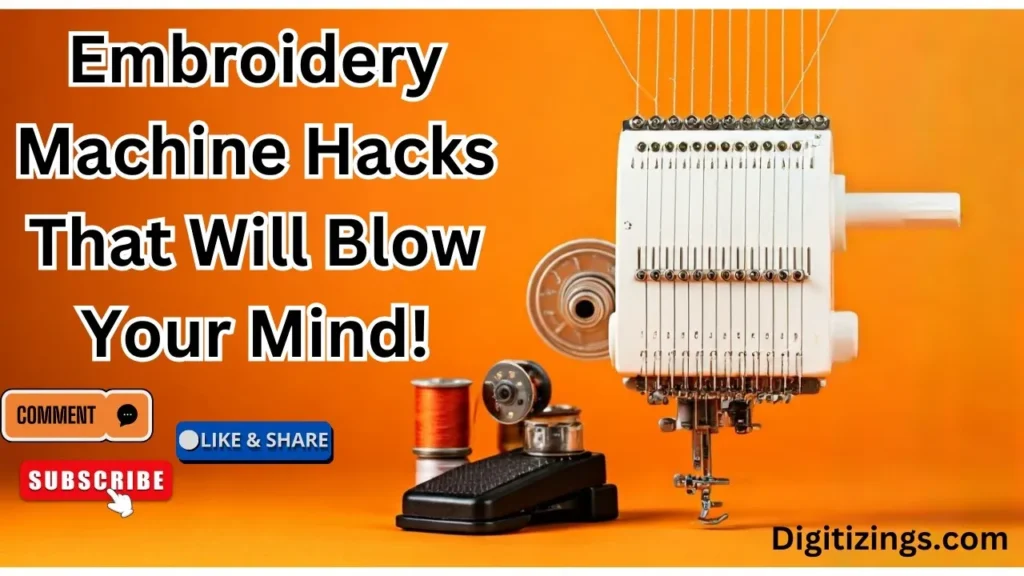 embroidery machine hacks that will blow your mind