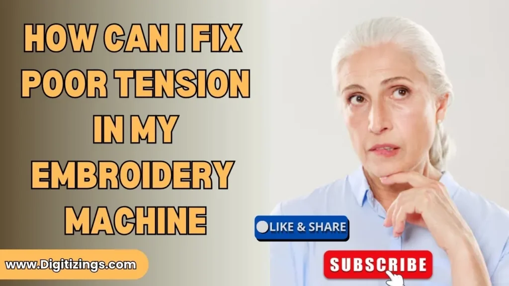 Videos 21 tension in my embroidery machine