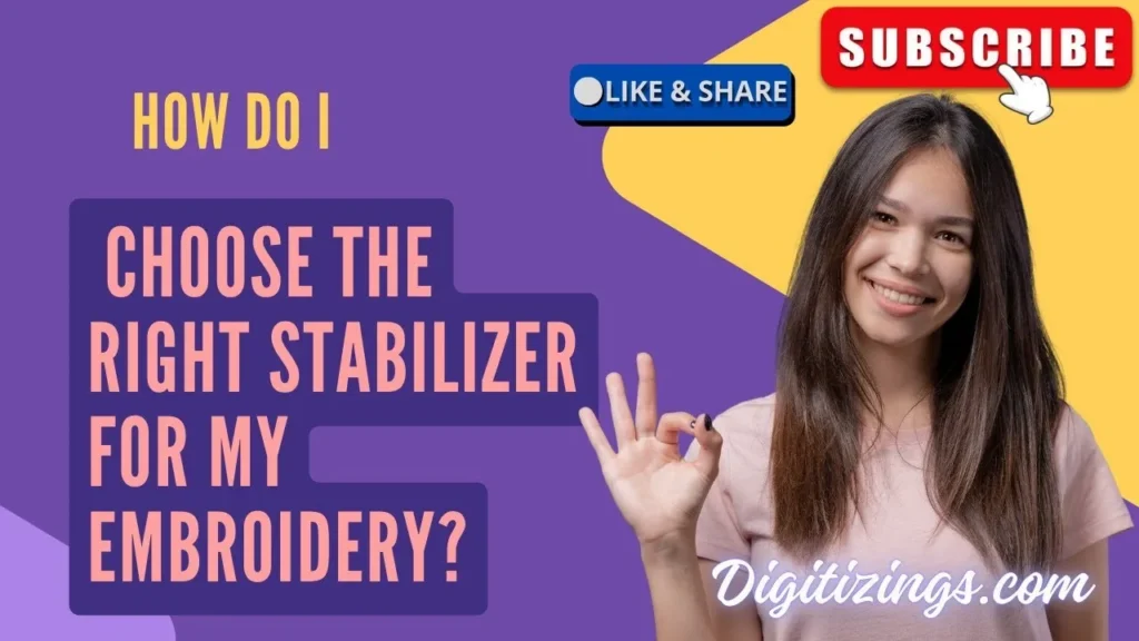 Videos 9 how do i choose the right stabilizer for my embroidery