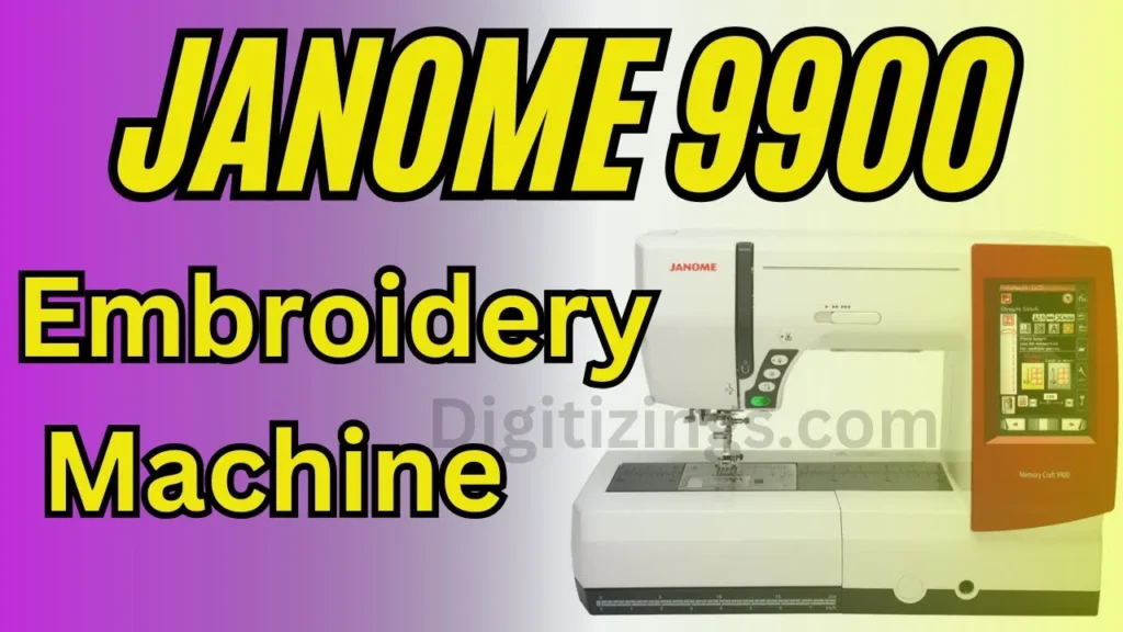 janome 9900 embroidery machine review features & price