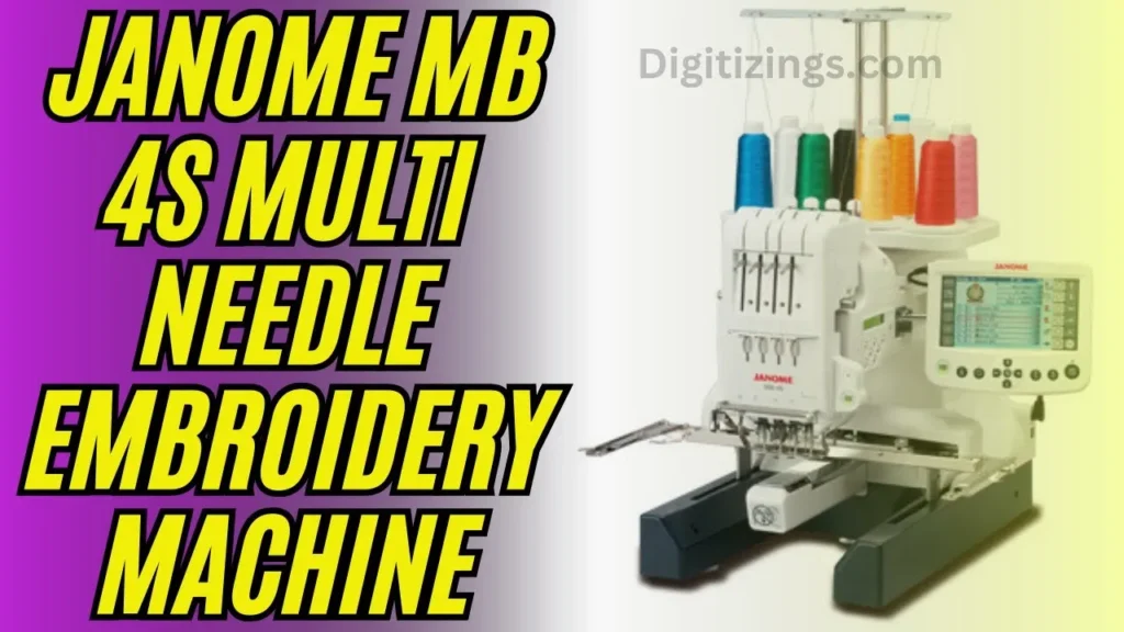 Videos 25 janome mb 4s multi needle embroidery machine review features & price