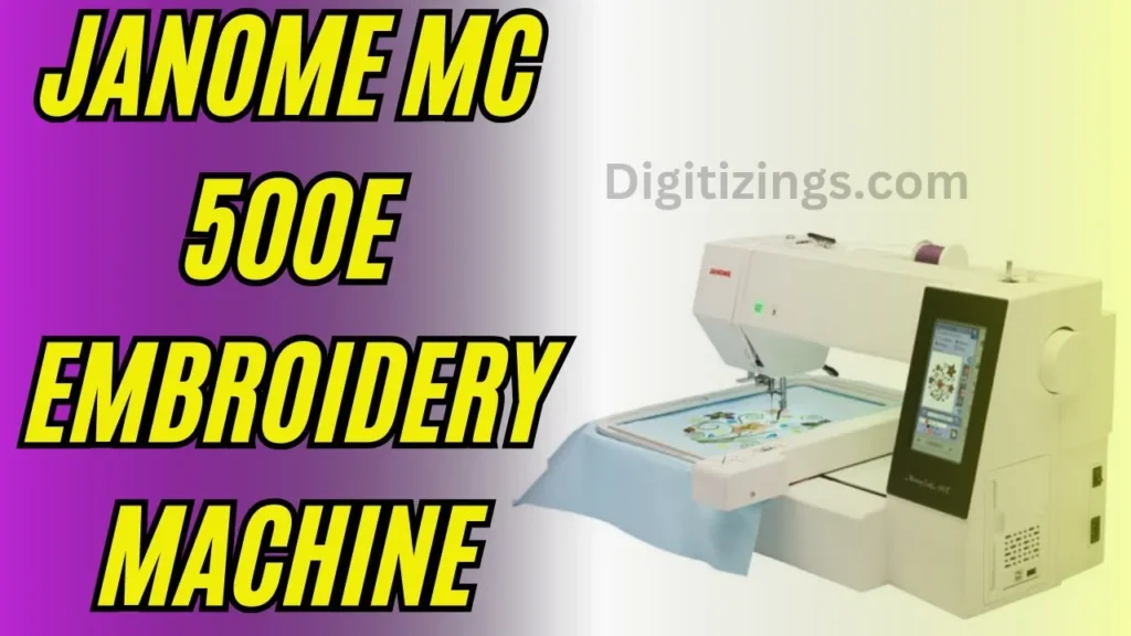 Videos 29 janome mc 500e embroidery machine revie features & price
