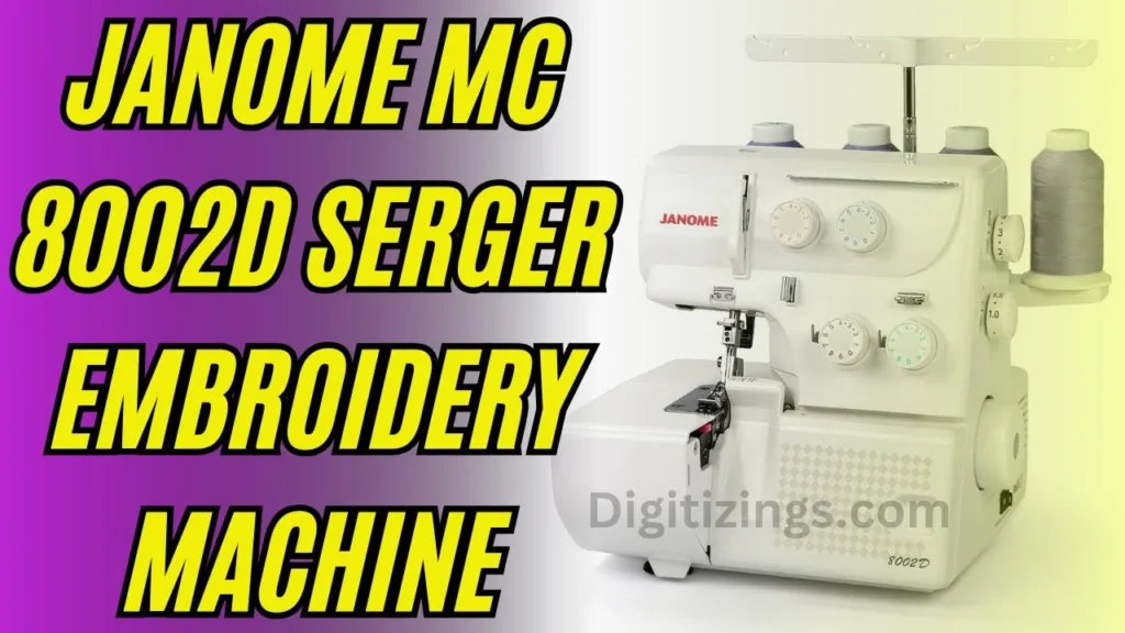 Videos 33 janome mc 8002d serger embroidery machine review features & price