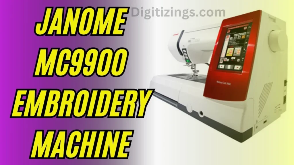 janome mc9900 embroidery machine