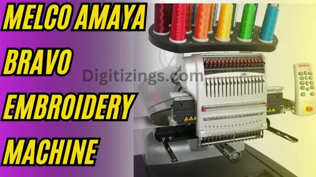 melco amaya bravo embroidery machine feature review & pricing