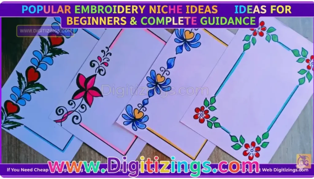popular embroidery niche ideas for beginners complete guidence