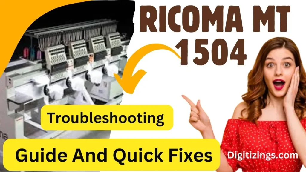 ricoma mt 1504 troubleshooting guide and quick fixes
