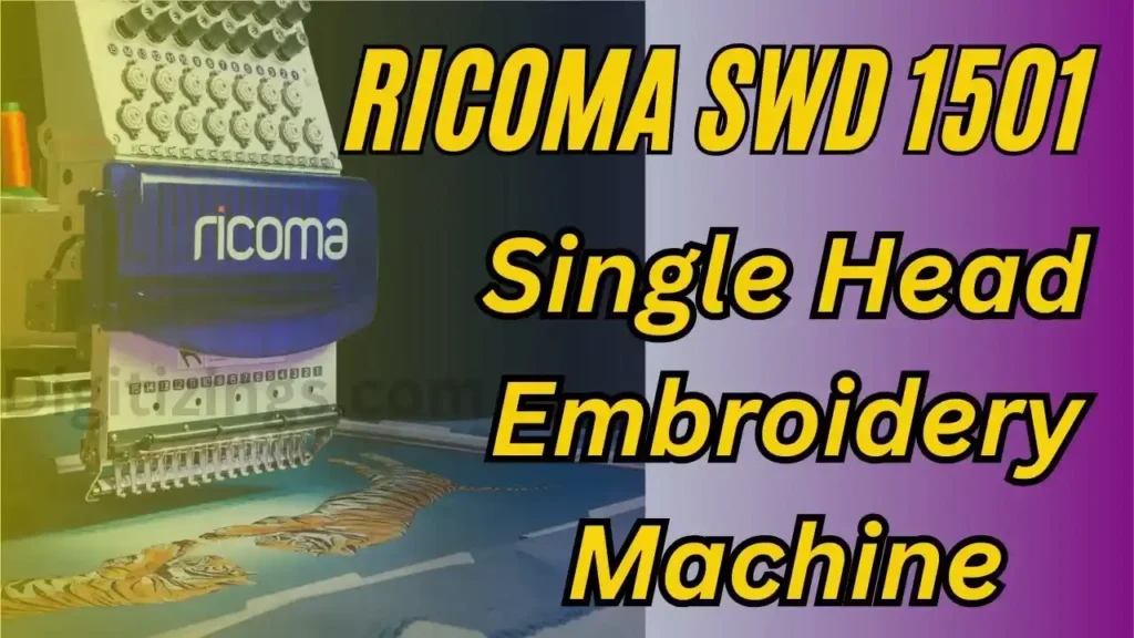 Videos 29 ricoma swd 1501 single head embroidery machine review features & price