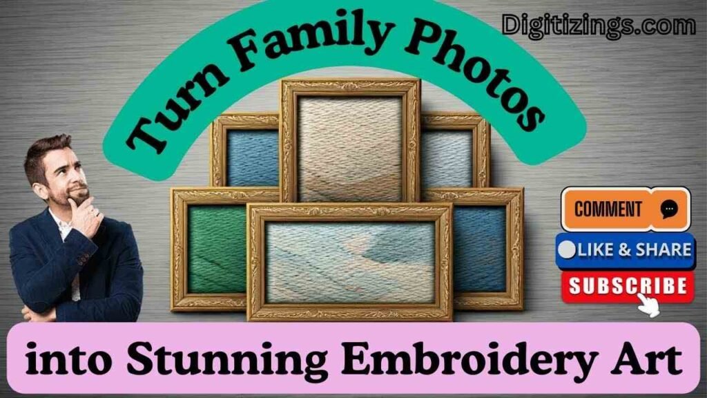 turn family photos into stunning embroidery art