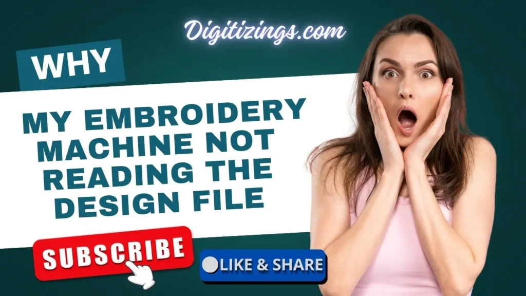 Videos 1 why is my embroidery machine not reading the design file