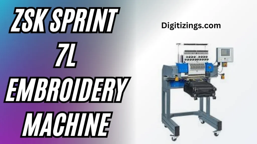 zsk sprint 7l embroidery machine review features & price