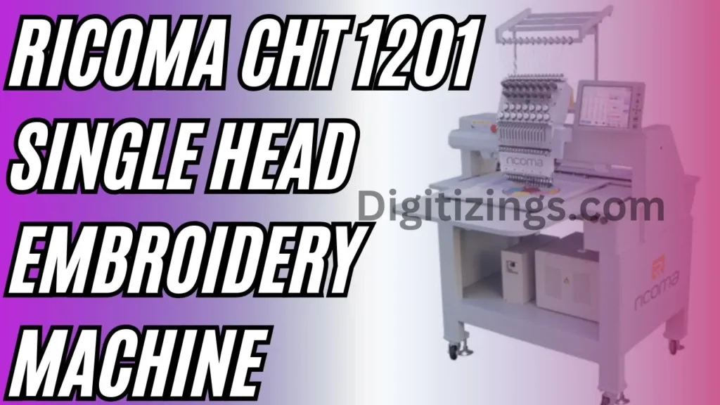 ricoma cht 1201 single head embroidery machine review features & price