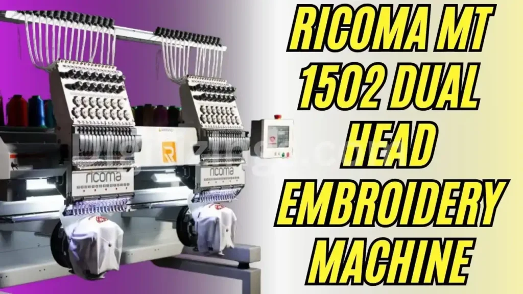 ricoma mt 1502 dual head embroidery machine review features & price