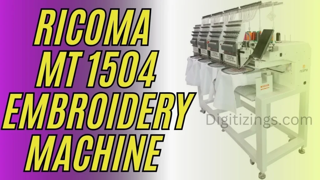 ricoma mt 1504 four head embroidery machine review features & price