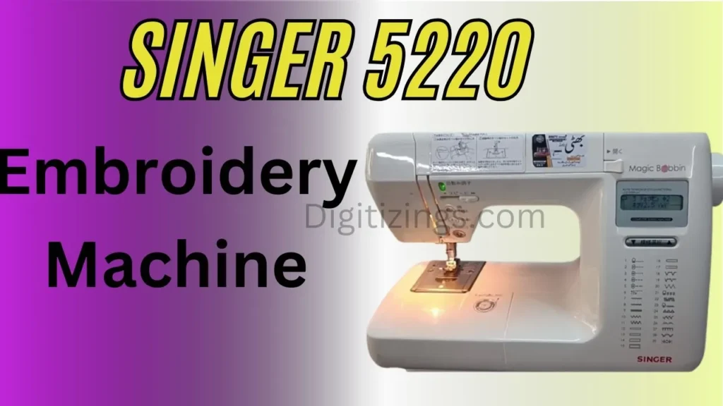 singer 5220 embroidery machine review features & price