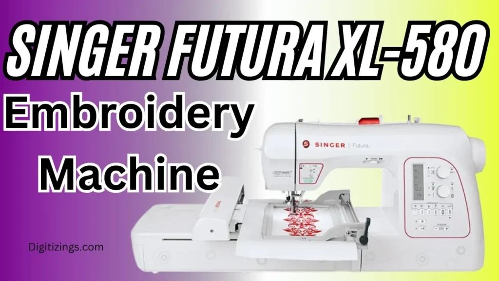 singer futura xl 580 embroidery machine ggg