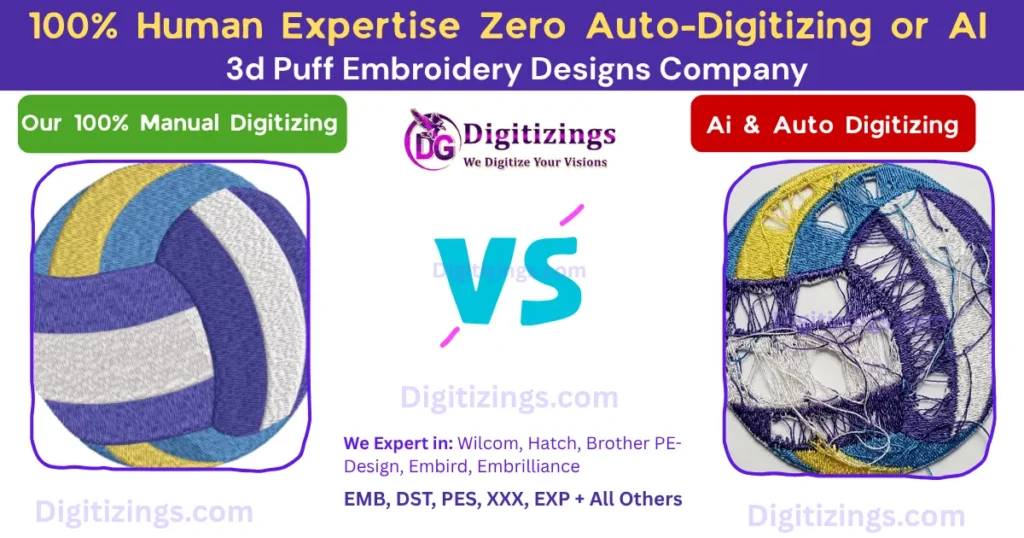 3d puff embroidery designs company