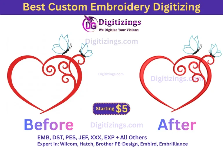 best custom embroidery digitizing