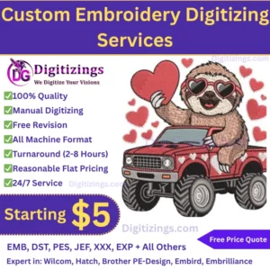 Custom Embroidery Digitizing Services