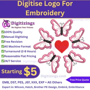 Digitise Logo For Embroidery