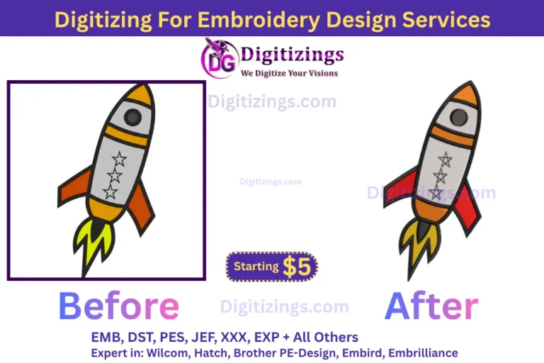 digitizing for embroidery design services
