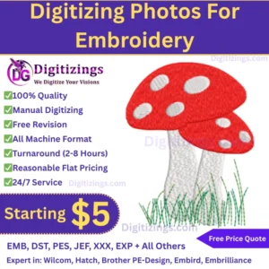 Digitizing Photos For Embroidery