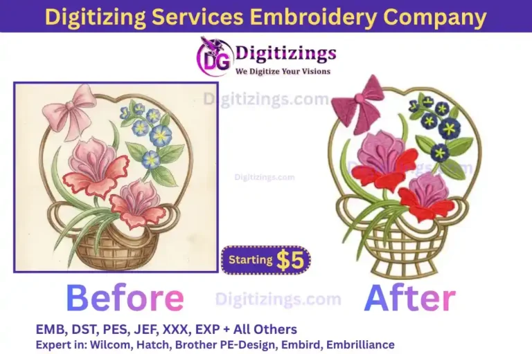digitizing services embroidery company