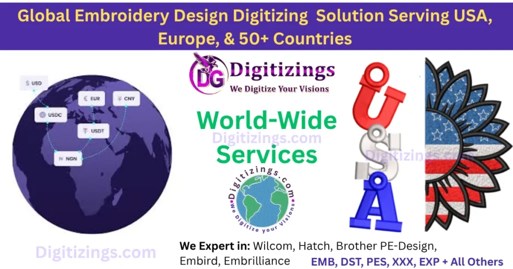 embroidery design digitizing