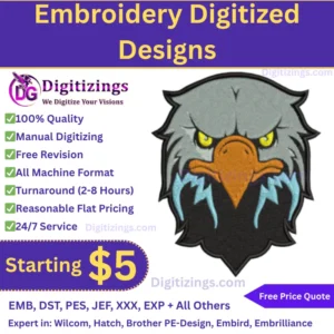 Embroidery Digitized Designs