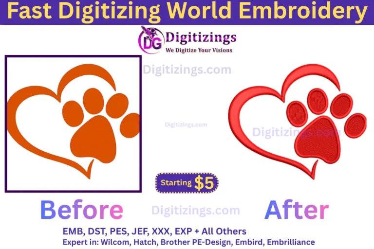 fast digitizing world embroidery