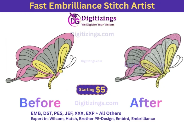fast embrilliance stitch artist