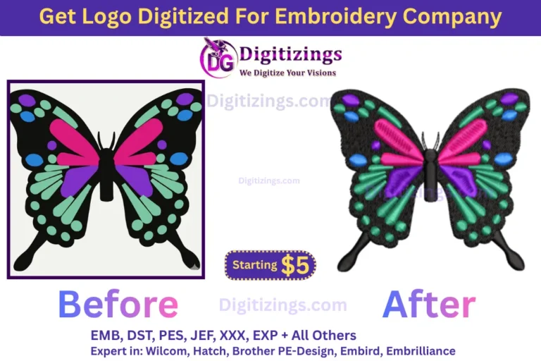 get logo digitized for embroidery company