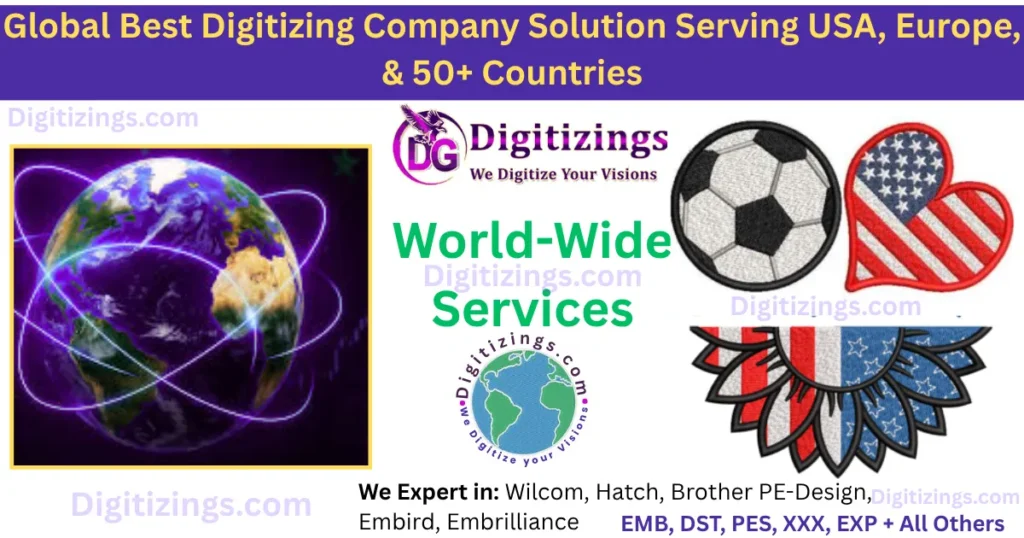 global best digitizing company solution serving usa, europe, & 50+ countries