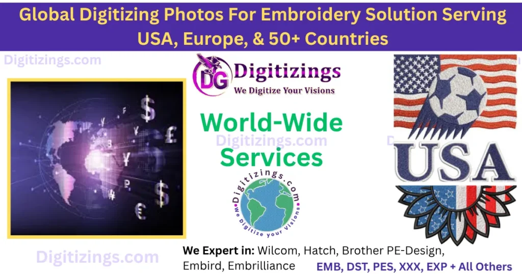 global digitizing photos for embroidery solution serving usa, europe, & 50+ countries