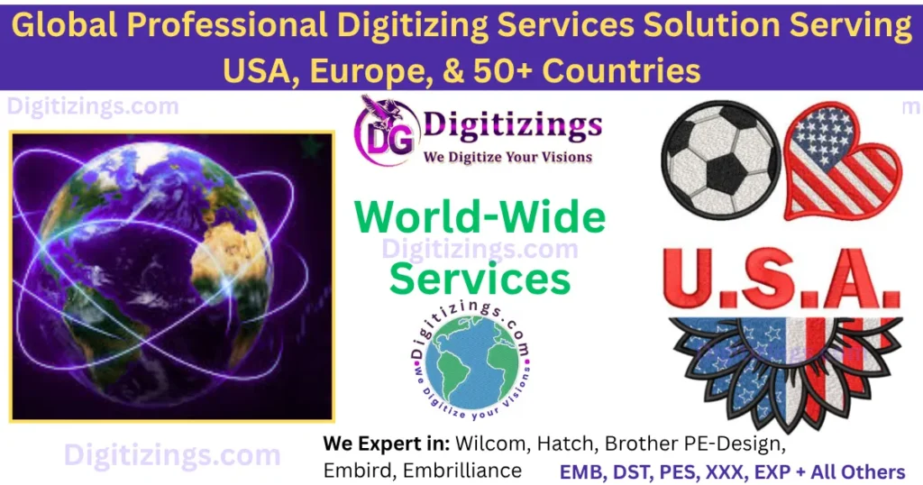 global professional digitizing services solution serving usa, europe, & 50+ countries