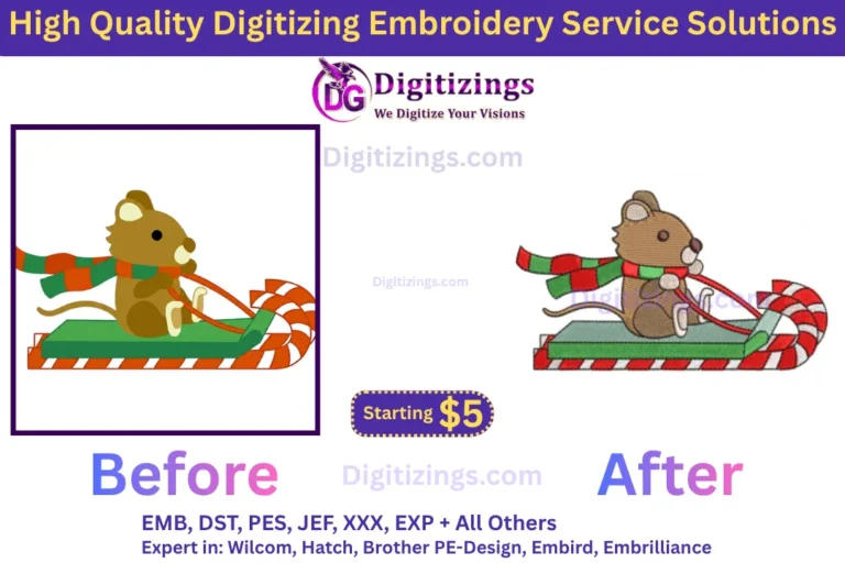 high quality digitizing embroidery service solutions